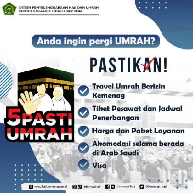 5 pasti umroh kemenag